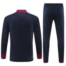 England Trenings Collegegenser 2024-25 Kvart-Zip Svart